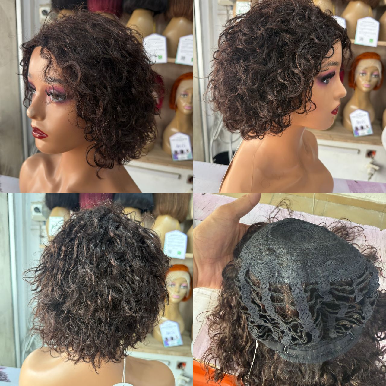 10a peruque simple Ibeauty wig Peruvian hair