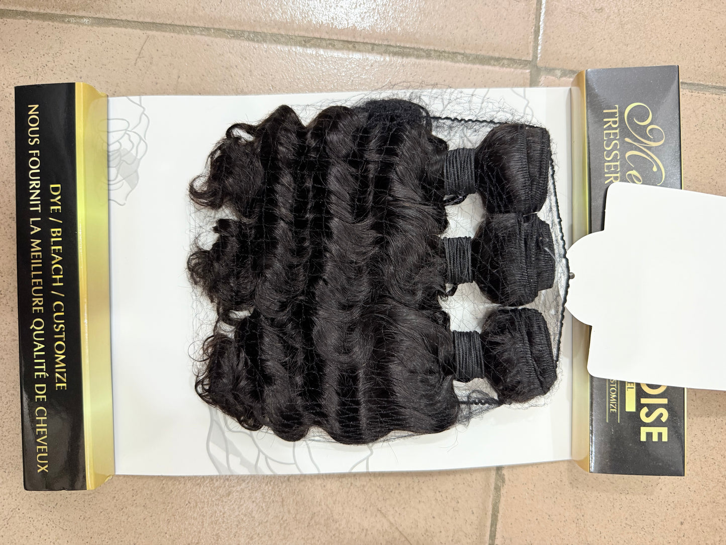 Melleur Remy vietnamian hair deep wave tail 8