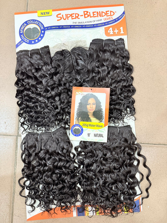 Semi Natrual tail 10 Jerry wave /water wave