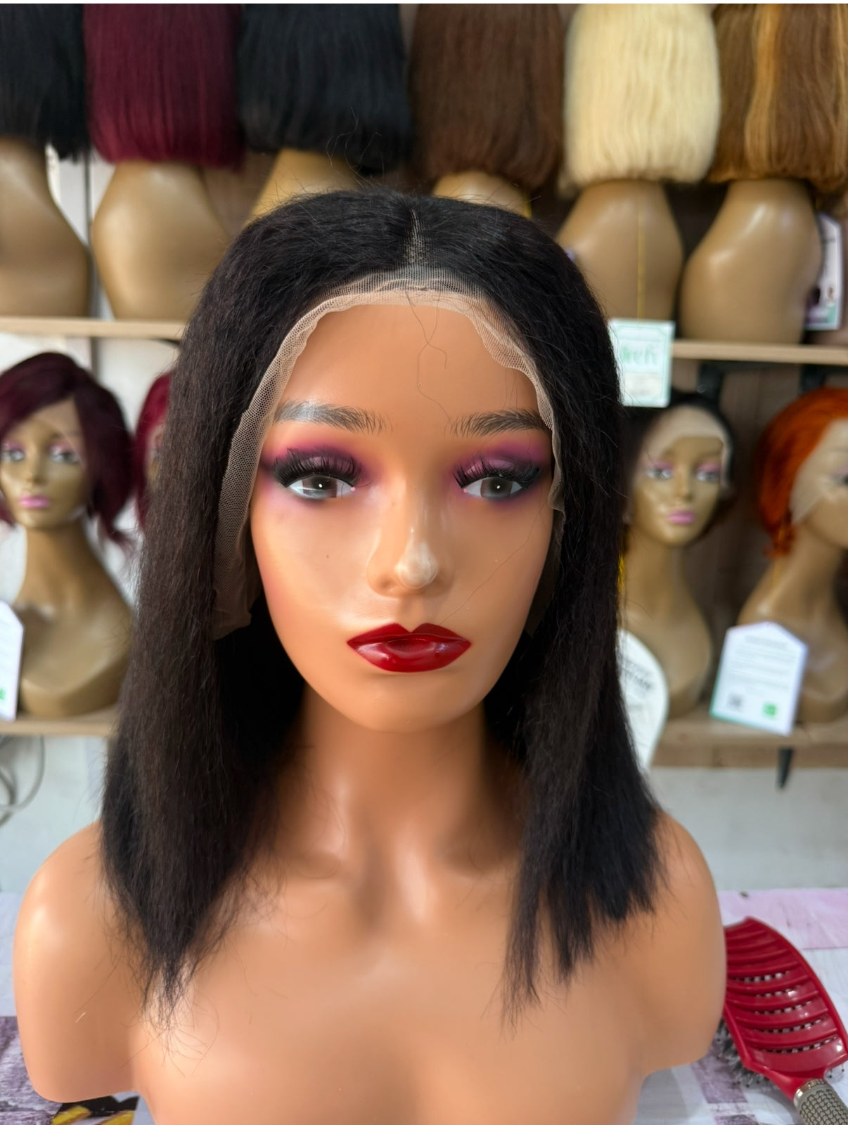 12A bob Indian Virgin hair bob wig kks wave