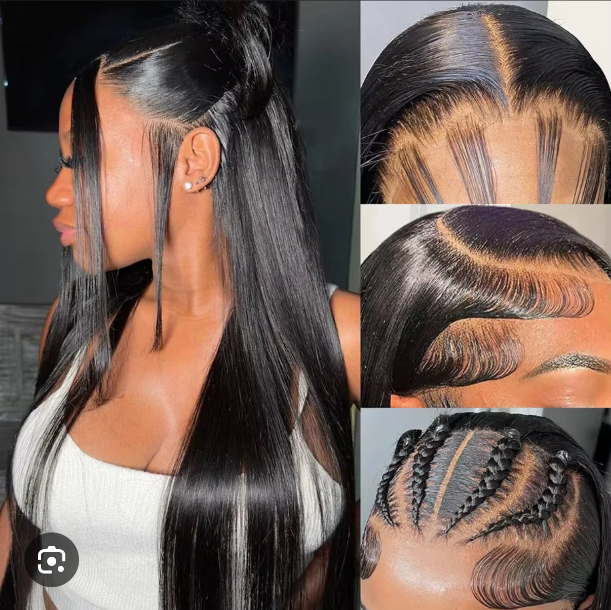 12a Indian Virgin hair full lace wig