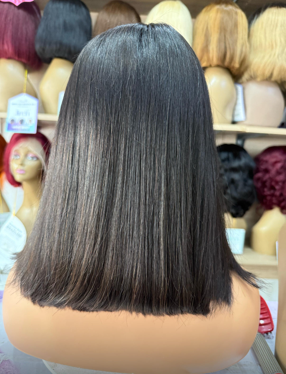 16A SDD 6*2 bob wig stw vietnamian virgin hair wig