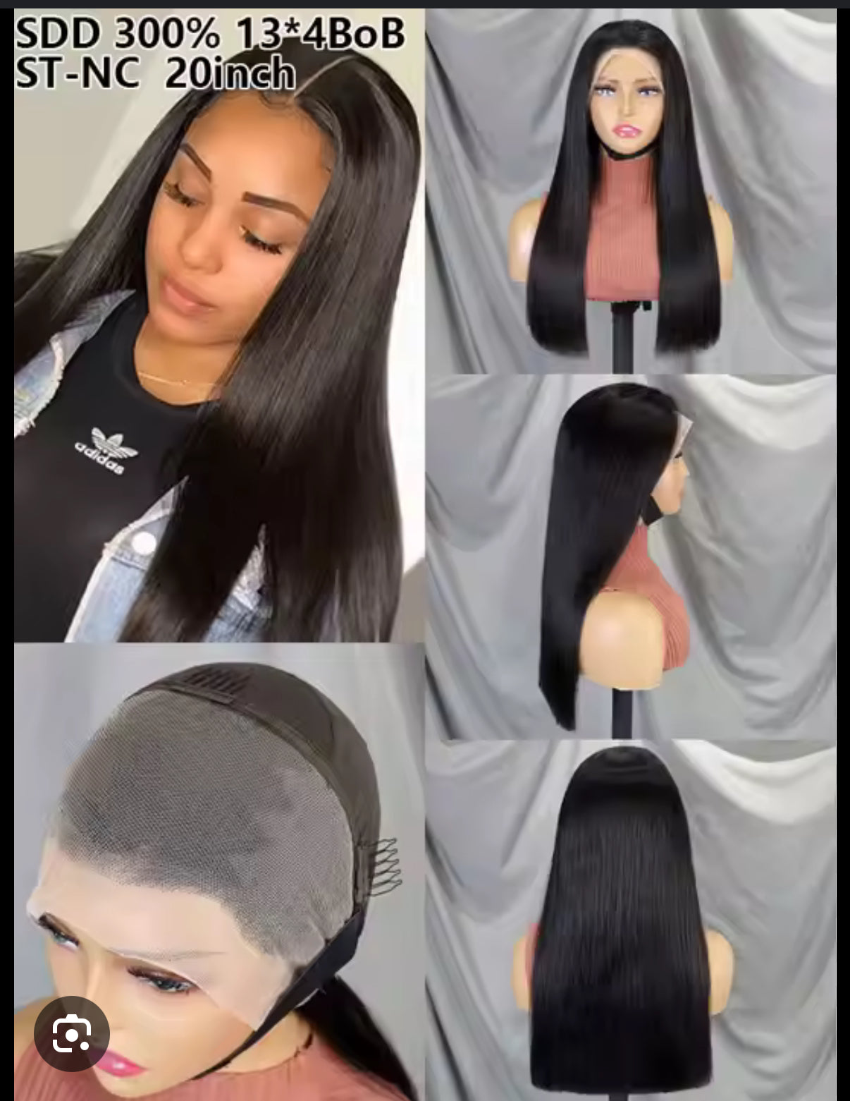 13A 13*4 lace wig SDD wig stw 20