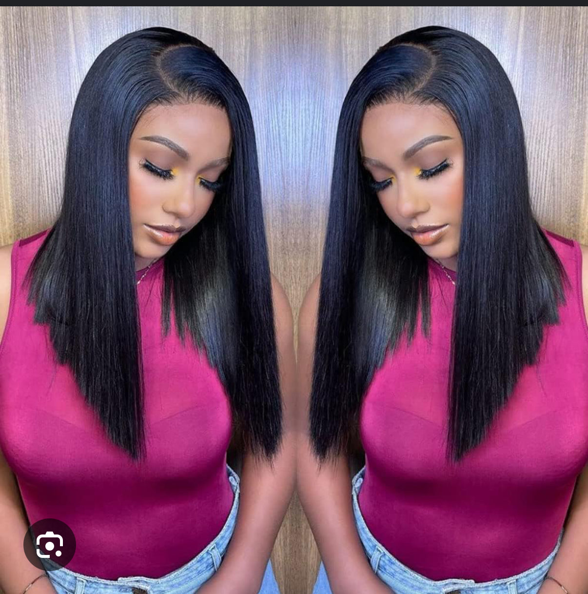 10A lace frontal bob wig bob Indian hair