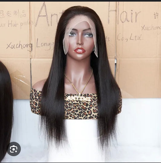 10A Peruvian hair lace frontal 13*4 wig stw dye/blanch/perm