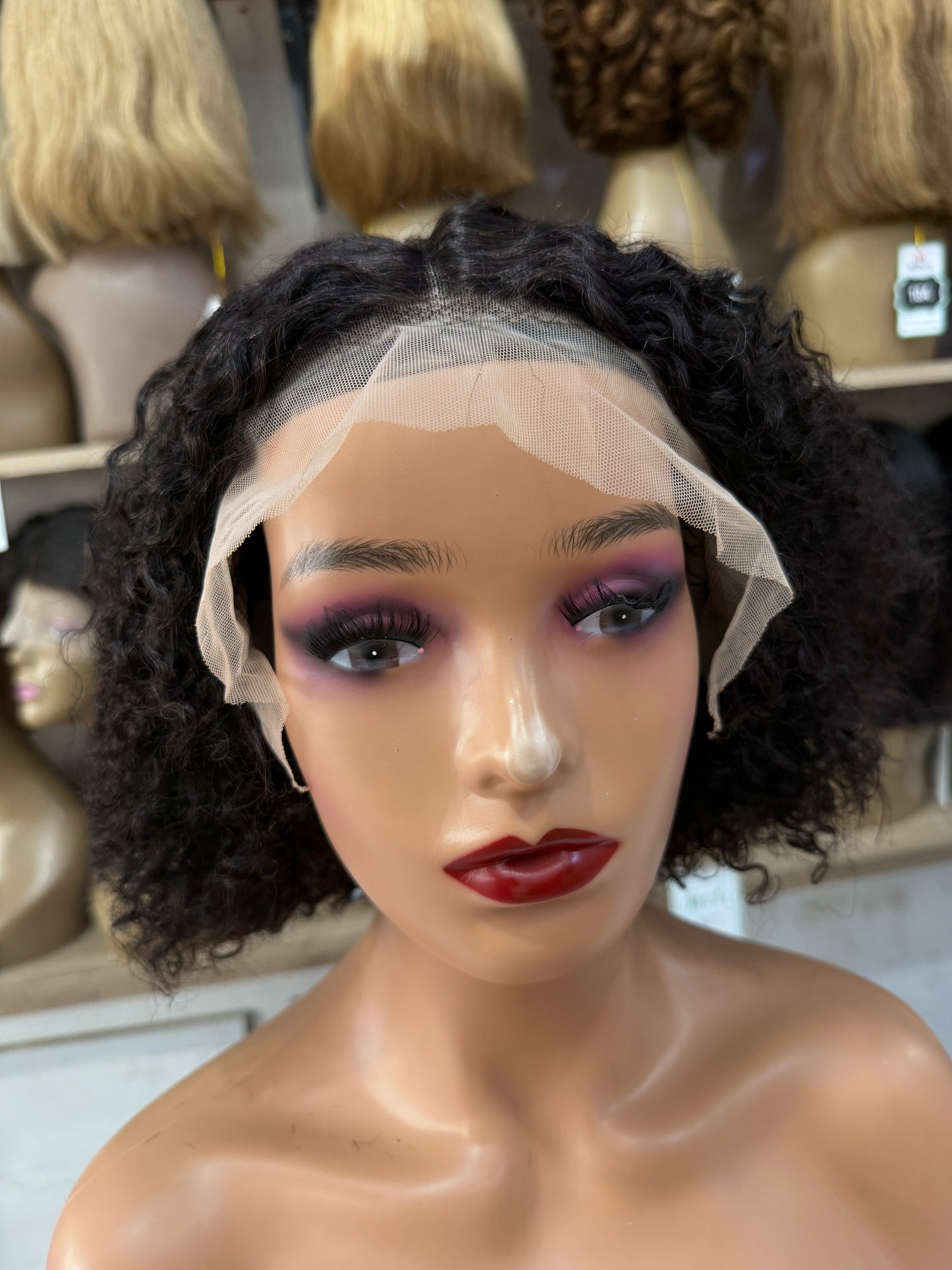 10A 13*4 lace frontal bob jerry wave