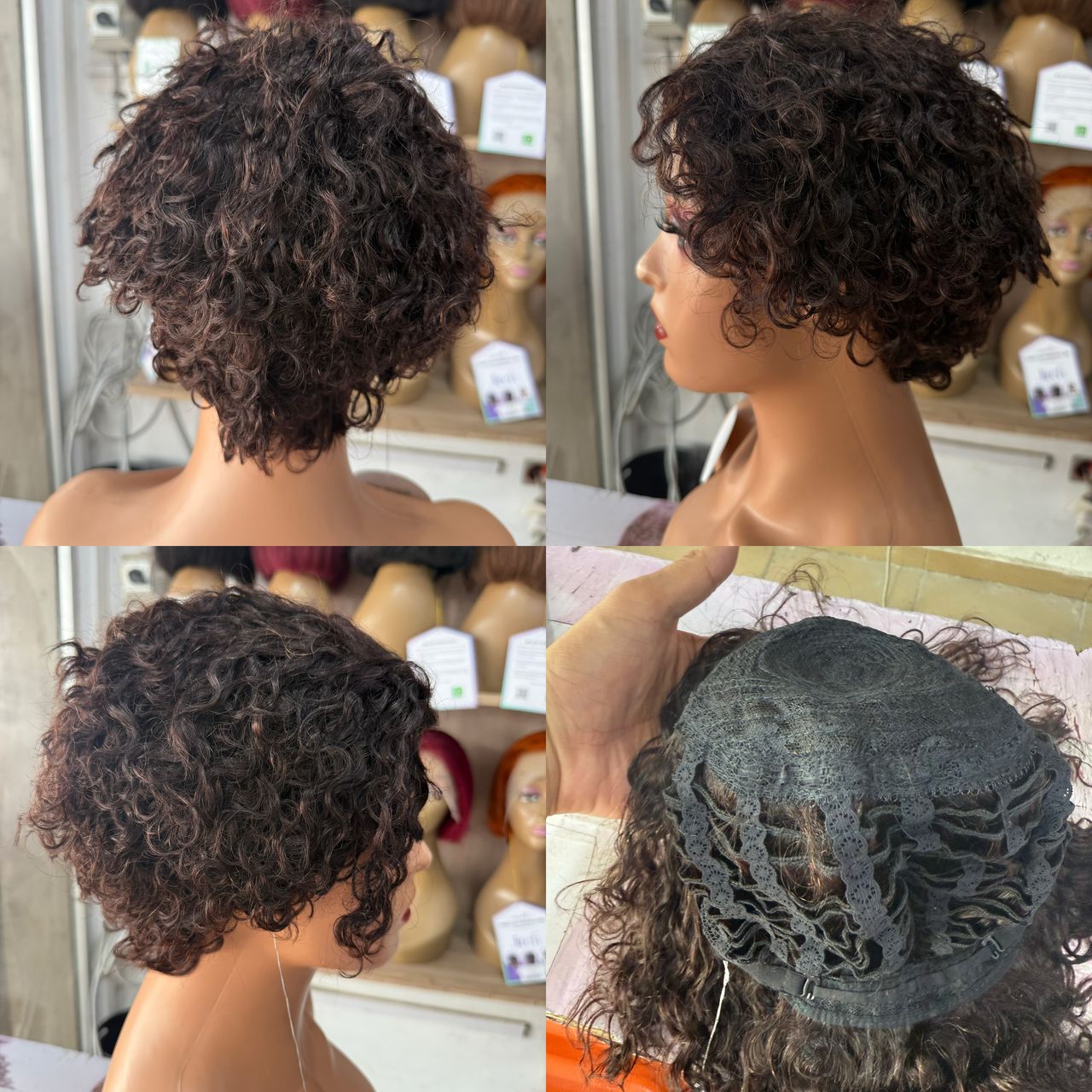 10a peruque simple Ibeauty wig Peruvian hair