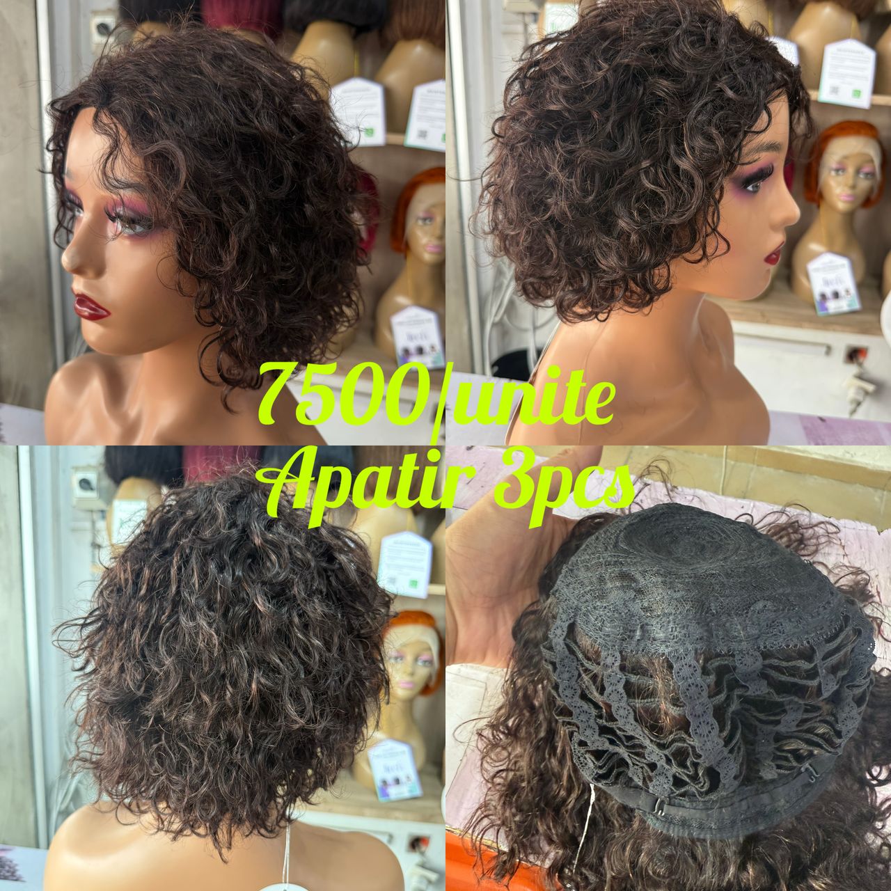10a peruque simple Ibeauty wig Peruvian hair